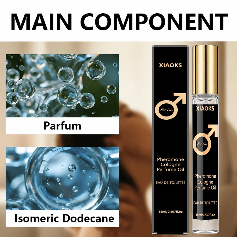Men's Cologne Spray, Alcohol-Free, Fresh and Natural, Pseudo-Body Scent, Compact and Portable, Suitable for Daily Use, Sports, Commuting, Dating, Parties, Niche Quality Fragrance, Creative Gift for Boyfriend, Boys' Birthday, Holiday
