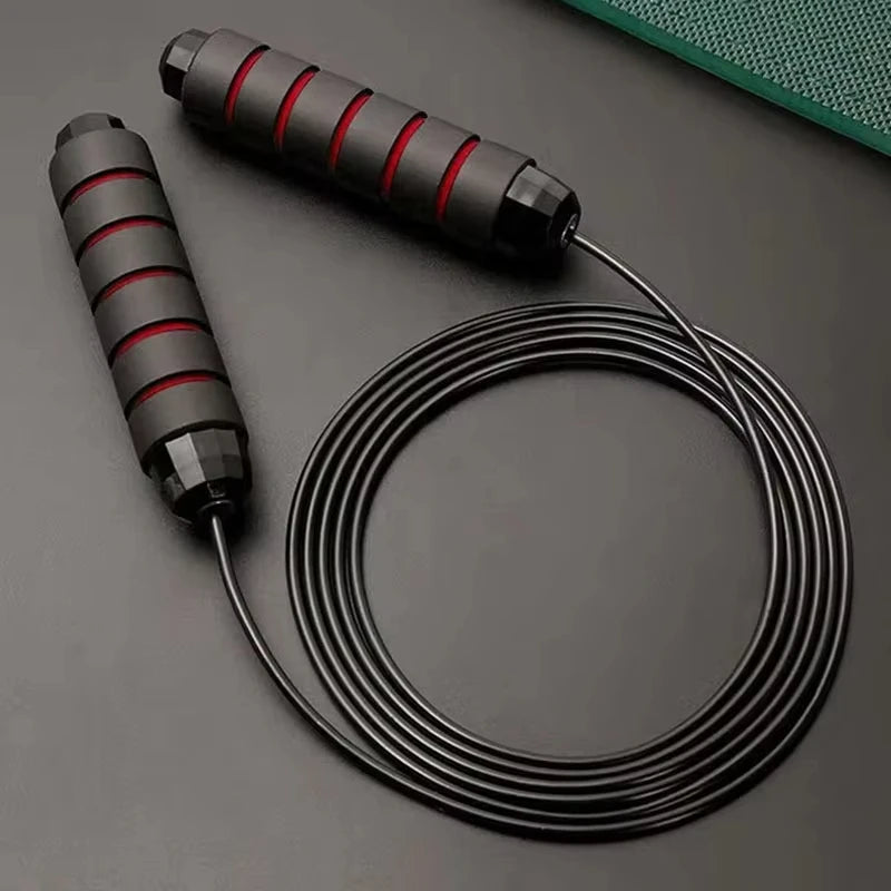 Jump Rope Steel Wire Skipping Exercise Adjustable Jumping Fitness Workout Training Home Sport Equipment Tangle-Free 2026