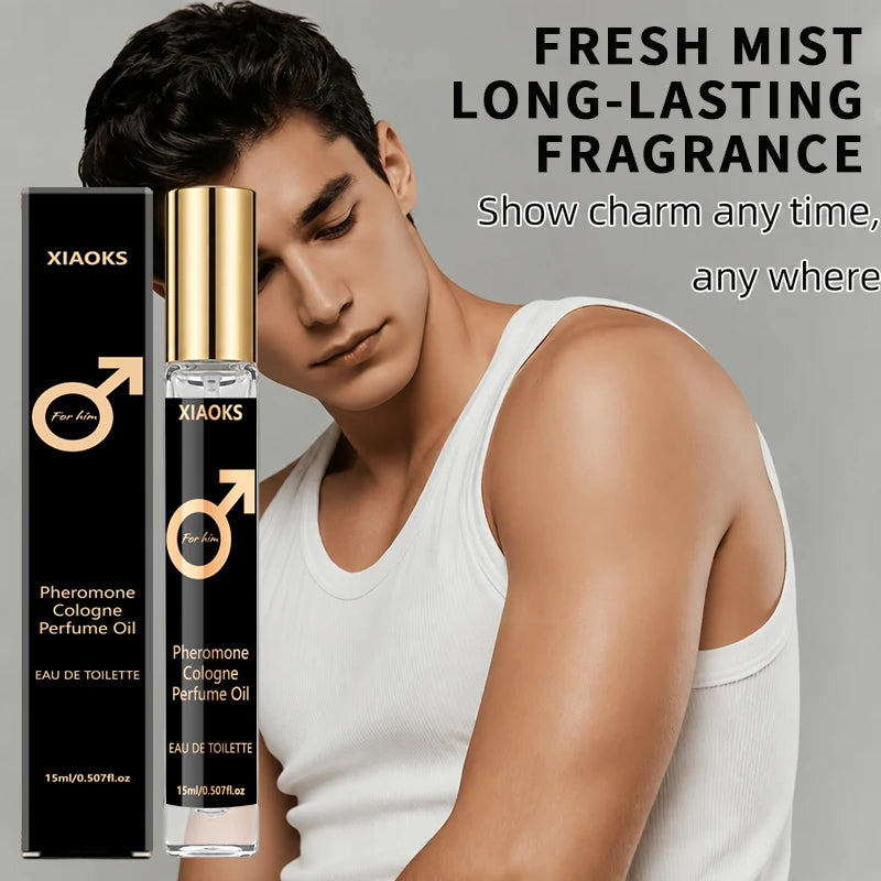 Men's Cologne Spray, Alcohol-Free, Fresh and Natural, Pseudo-Body Scent, Compact and Portable, Suitable for Daily Use, Sports, Commuting, Dating, Parties, Niche Quality Fragrance, Creative Gift for Boyfriend, Boys' Birthday, Holiday