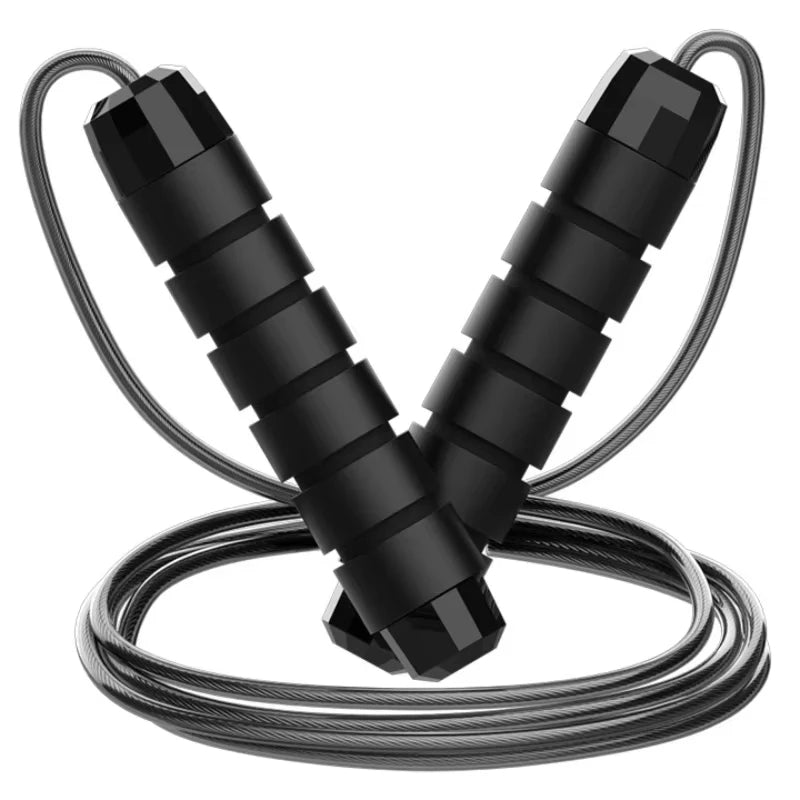 Jump Rope Steel Wire Skipping Exercise Adjustable Jumping Fitness Workout Training Home Sport Equipment Tangle-Free 2026