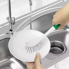 1pc Dish Brush With Handle Kitchen Scrub Brushes For Cleaning Dish Scrubber With Stiff Bristles For Sink Pots Pans