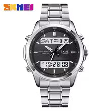 Skmei Mens Back Light Sport Watch Waterproof Alarm Clock Relog Masculine 3 Time Countdown Timer Digital Wristwatches 2049