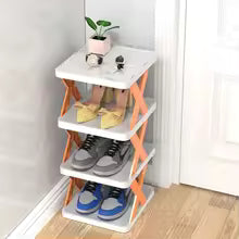 Stackable Shoe Rack Multi Layer Shoes Storage Organizer Removable Space Saving Shoes Shelf Plastic Shoes Cabinets Home Supplies