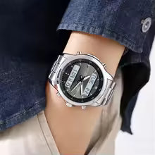 Skmei Mens Back Light Sport Watch Waterproof Alarm Clock Relog Masculine 3 Time Countdown Timer Digital Wristwatches 2049