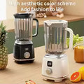 Electric Portable Juicer Fresh Fruit Mixer 10 Blades 600ML Multifunctional Juicer Ice Crusher Smoothie Blender Home Kitchen Tool