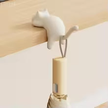 Travel & Home Décor Bag Hook - Cute Portable Cat Design Hanger for Desk, Table, Backpack Organization