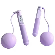 Smart Counting Jump Rope Adjustable Weighted Cordless Skipping Rope With Anti Skid Handle LCD Display For Indoor Outdoor Fitness