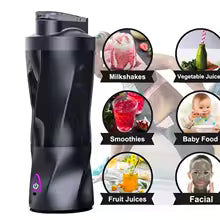 2026 Factory Design 700ml Food Processor USB Rechargeable Juicer Portable Smoothie Blender Protein Blender