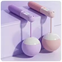 Smart Counting Jump Rope Adjustable Weighted Cordless Skipping Rope With Anti Skid Handle LCD Display For Indoor Outdoor Fitness